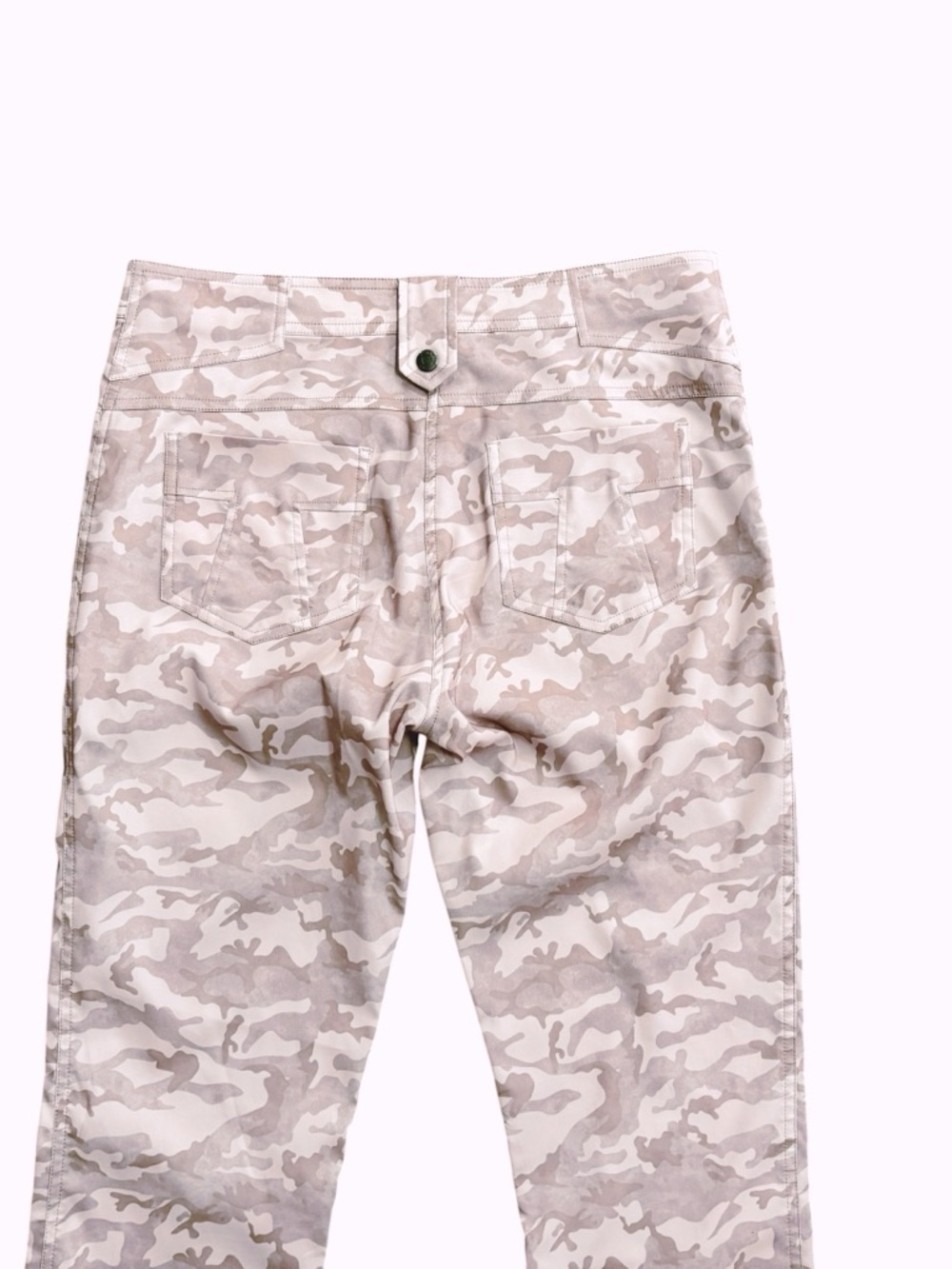 Anatomie Skylar Travel Pant Slim Leg Pink Camo Stretch Lightweight Size Large - Picture 4 of 8